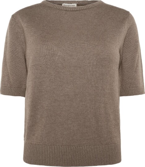 Bruun & Stengade Bs Annelie Regular Fit T Shirt MOLE XS Bruun & Stengade Bs Annelie Regular Fit T Shirt MOLE XS