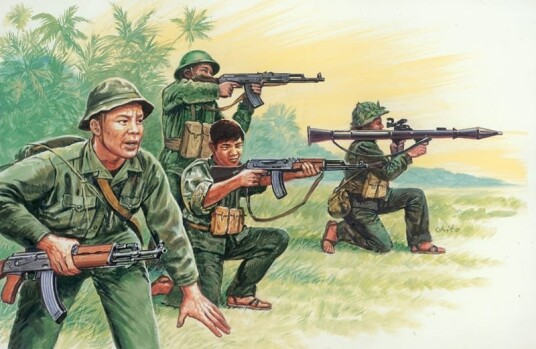 Italeri 1/72 Vietnamese Army/Vietcong - Vietnam War