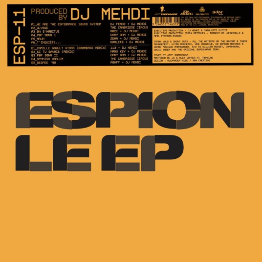 DJ Mehdi Espion EP LP/Vinyl