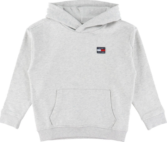 Tommy Hilfiger Hettegenser   Grå Melert   Tommy Hilfiger   8 år 128   Hettegenser