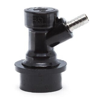 Ball lock for øl med nippel