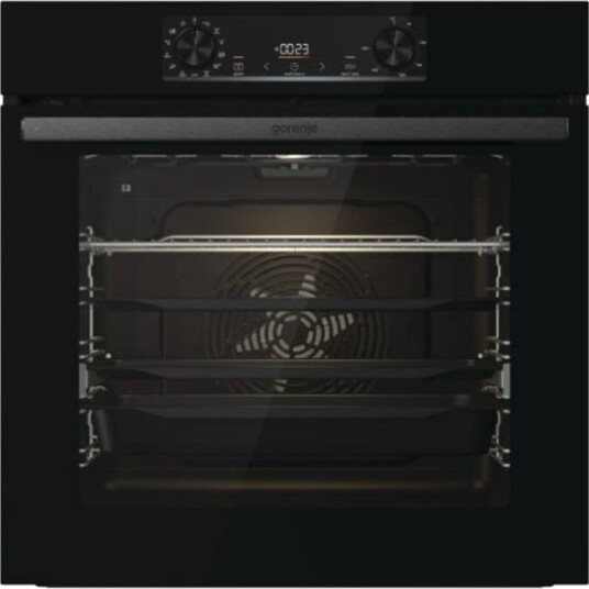 Gorenje BPS6737E14BG Pyrolyse Integrert Stekeovn 77L Sort