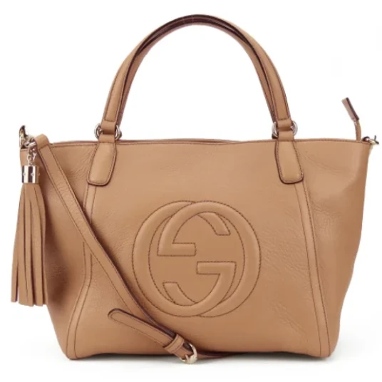 Gucci Vintage Dame Beige