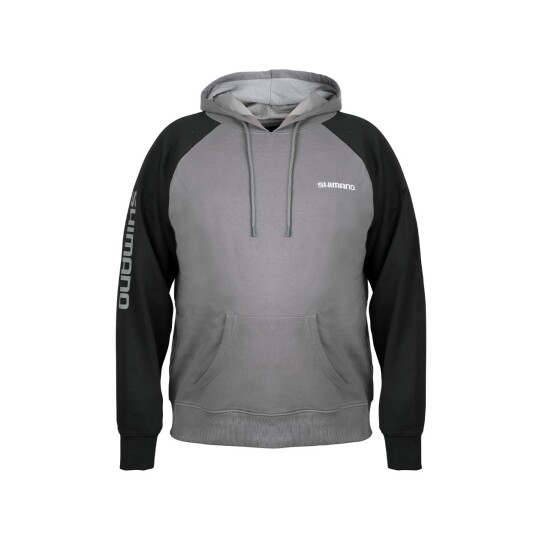 Shimano Pull Over Hoodie Blue Grey