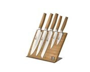 Richardson Sheffield NOMAD - 5 pc magnetic knife block - bamboo