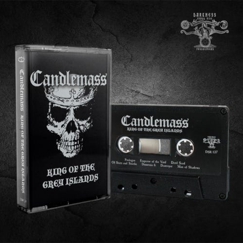 Candlemass  King Of The Grey Islands  Kassett