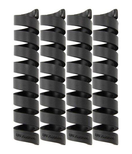 Bluelounge Design CableCoil 4-pack Kabelorganisator Svart