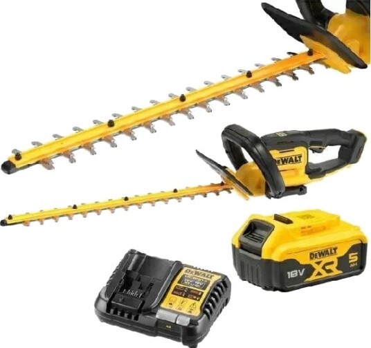 DeWalt DCMHT564P1 Hekksaks ??? 18V XR 55 cm 5.0Ah batteri