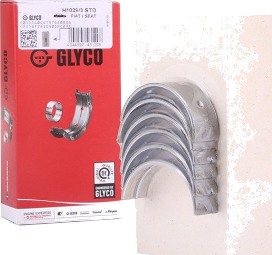 Veivaksellager GLYCO H1039/3 STD