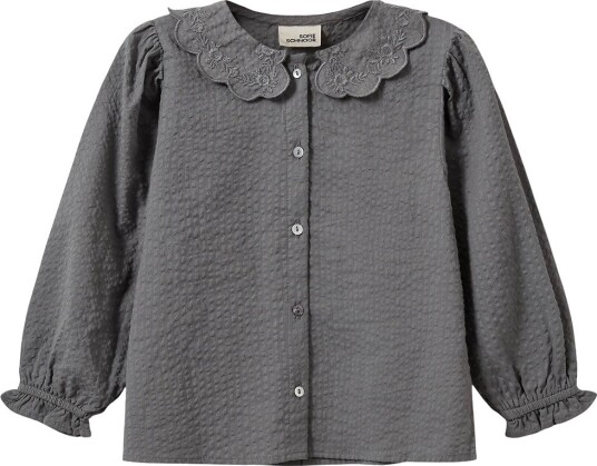 Sofie Schnoor Genser AlminaKb Dark Grey Sofie Schnoor 3 år (98) Genser Grå
