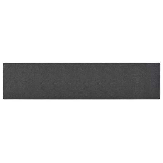 vidaXL Teppeløper i antrasitt 50x250 cm
