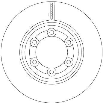 Bremseskive TRW DF6984