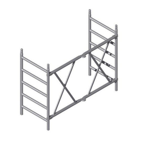 Zarges Stillas Ramme Klapp 0,75m Zarges Stillas Ramme Klapp 0,75m