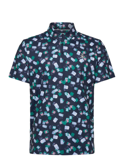 Original Penguin Golf Pete’s Travel Tag Caddy Polo - Navy - M