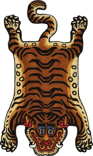 Bongusta Tiger Rug Large - Multi/patterned - 190X115CM