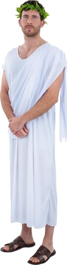 Smiffys Gresk Unisex Toga Kostyme Small
