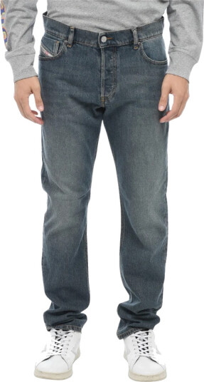 Diesel Herre Jeans Grå L,