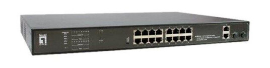 LevelOne GEP-2021 - switch - 20 ports - rack-mountable (4015867223895)