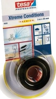Tesa Selvvulkaniserende Tape 25 Mm Svart 3 M H0460004