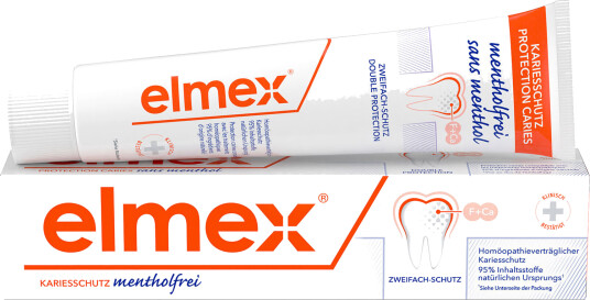 Tannkrem Uten Menthol ELMEX Mentholfrei 75 ml