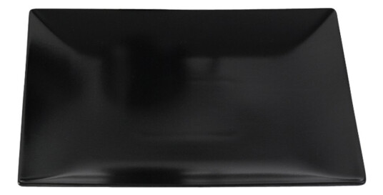 Aida Quadro tallerken 21x21 cm svart