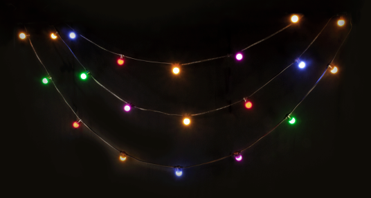 10 mtr. LED-Lyskjede Multifarger 10 mtr. LED-Lyskjede Multifarger