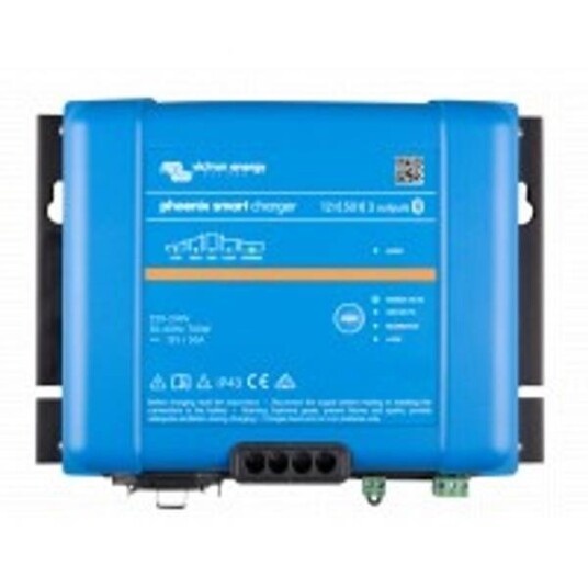 Victron Phoenix Smart IP43 Batterilader 24V 25A 3 kanaler. Victron Phoenix Smart IP43 Batterilader 24V 25A 3 kanaler.