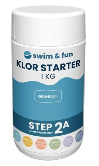Swim & Fun Klor Starter Fast Dissolving Granules, 1 kg