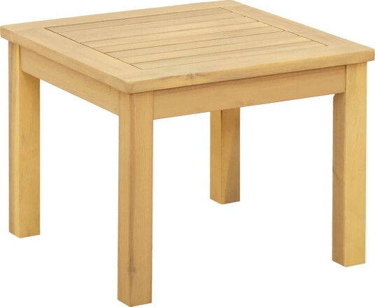vidaXL Kaffebord Lett akasie 45 x 45 x 36 cm Solid akasietre