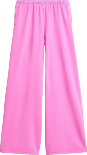 GAP Vintagesoft Baggy Wide Leg Sweatpants From The Gap Collection   Pink   S