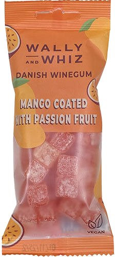 Wally and Whiz Vingummi Mango med Pasjonsfrukt 56 g Wally and Whiz Vingummi Mango med Pasjonsfrukt 56 g