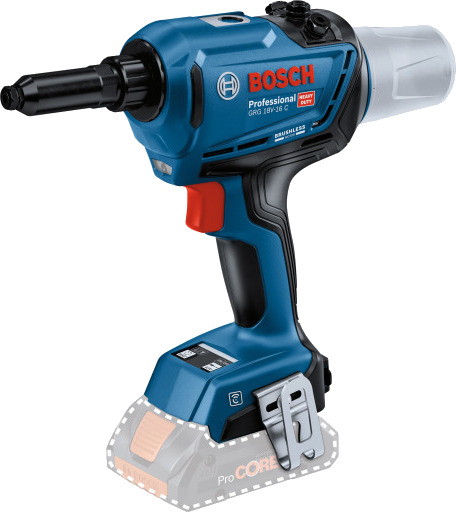 Bosch GRG 18V 16 C Popnaglepistol Uten batteri og lader Bosch GRG 18V 16 C Popnaglepistol Uten batteri og lader