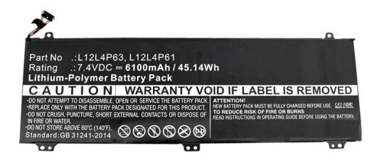CoreParts batteri til bærbar PC - Li-pol - 6100 mAh - 45.1 Wh (MBXLE-BA0154)