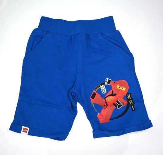 Ninjago Bermuda Shorts Ninja Kai - 104 / 4 år - Barn - 60% bomull/40% polyester