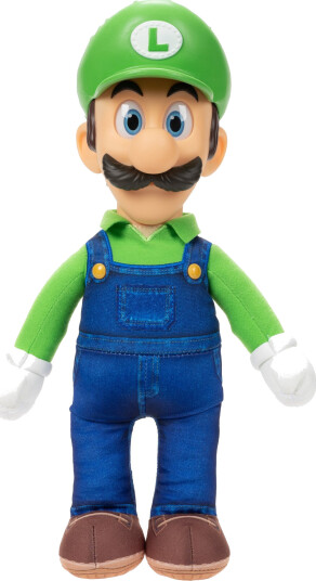 Super Mario Nintendo Super Mario Movie Plysjbamse 38cm Luigi
