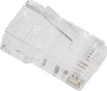 Lanberg - Nettverkkontakt - Rj-45 (Hann) - Utp - Cat 5E (En Pakke 100)