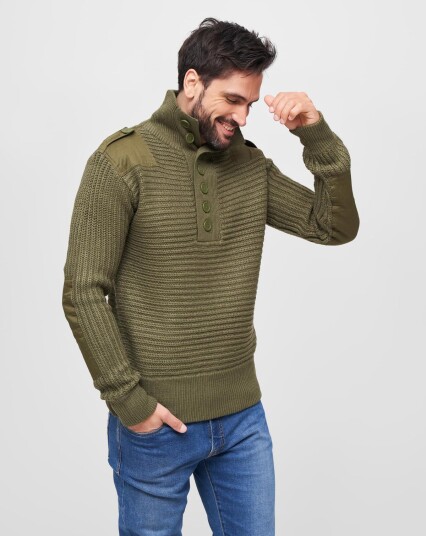 Brandit Alpin Pullover Jumper Oliven