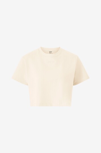 Aim'n   T skjorte French Terry   Beige