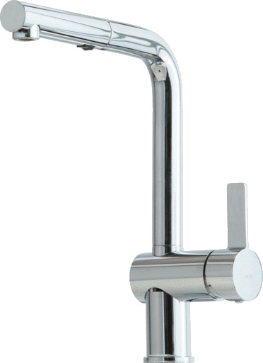 LAVABO KUBUS 285 KJØKKENARMATUR M/UTTREKK KROM