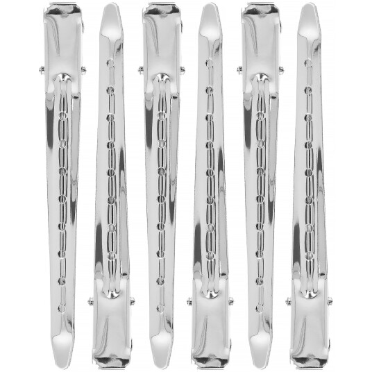 By Lyko Set Hairclips Silver Metal