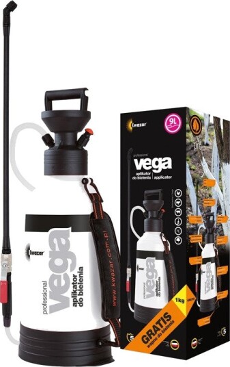 Trykksprøyte Kwazar Vega 9 L For blekemidler