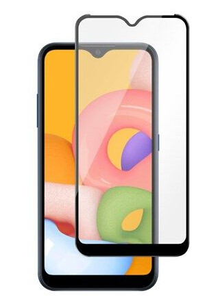 Deltaco 2.5D Glass Skjermbeskytter for Samsung Galaxy A02s med 9H Hardhet