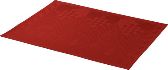 Georg Jensen Damask Christmas spisebrikke 2-pk 50x38 cm dyp rød Georg Jensen Damask Christmas spisebrikke 2-pk 50x38 cm dyp rød