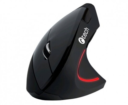 C-Tech Vem-09, Högerhand, Vertikal Design, Optisk, Rf Trådlös, 1600 Dpi, Svart C-Tech Vem-09, Högerhand, Vertikal Design, Optisk, Rf Trådlös, 1600 Dpi, Svart