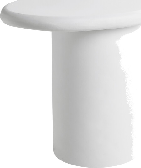 Sidebord utendørs Arsoli 43x58 cm Hvit