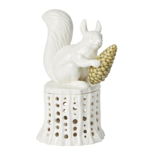 Dottir   Winter Stories telysestake 15,8 cm squirrel on tree