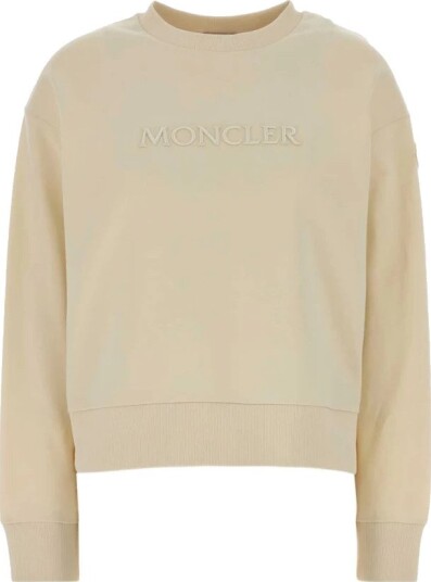 Moncler Dame Gensere & Hettegensere Beige M,