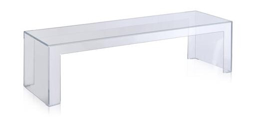 Kartell Usynlig Sidebord H31,5 Krystall