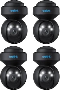 Reolink E1 Outdoor WiFi utendørs overvåkningskamera sort Reolink E1 Outdoor WiFi utendørs overvåkningskamera sort