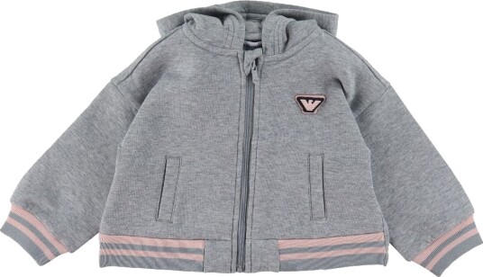 Emporio Armani Cardigan   Grå Melert m. Rosa   Emporio Armani   18 md   Cardigan
